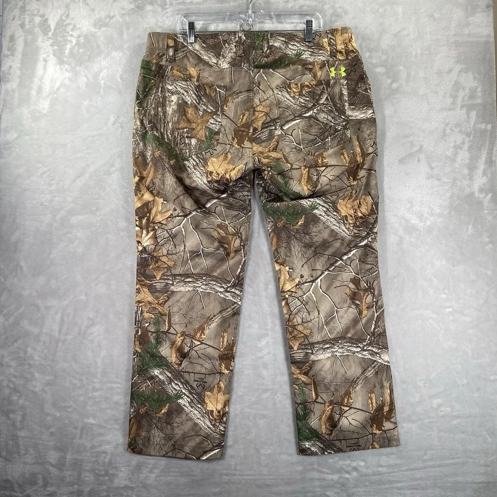 Under Armour Pants mens 40x30 Loose Fit Hunting Realtree Camo Xtra Field Outdoor - Picture 13 of 13